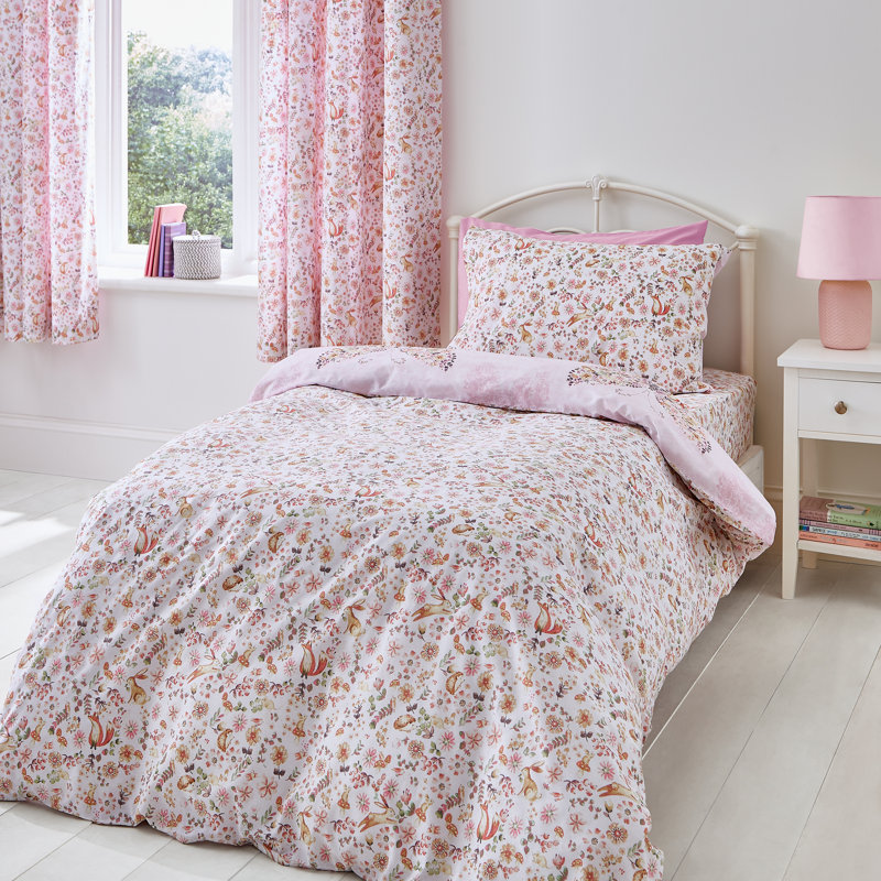 Enchanted Butterfly Duvet Cover Set, Double - 2 Pillowcase