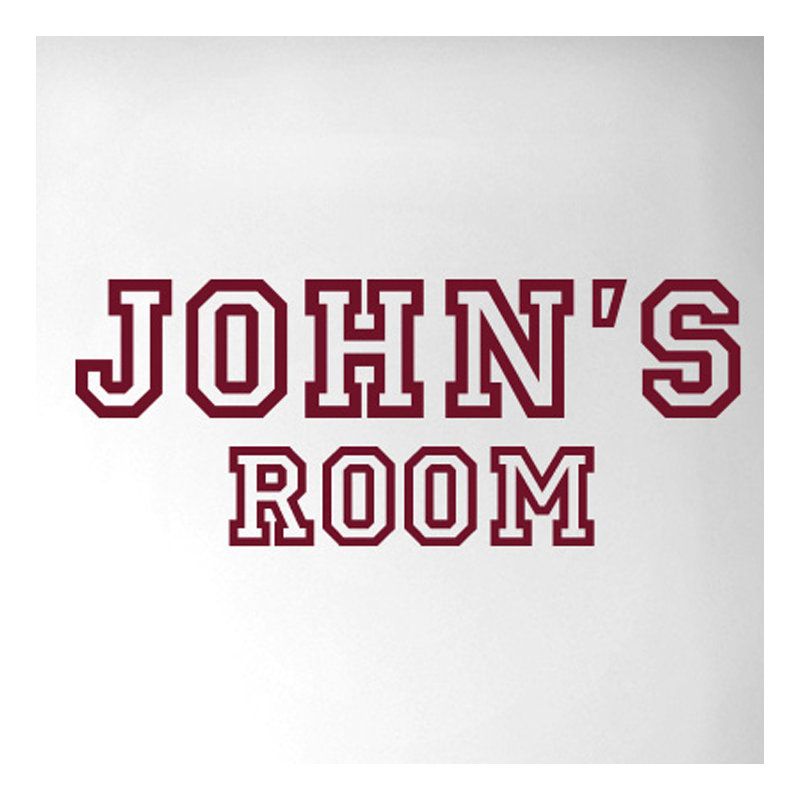 Wall Decal, Burgundy