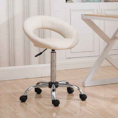 Kurt Backed Adjustable Height Lab Stool