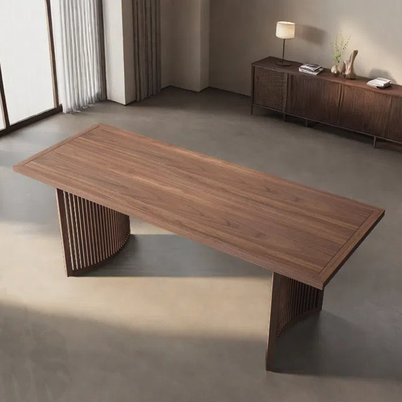 Modern simple household dining table, 29.53" H x 70.87" L x 33.46" W