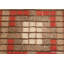 Tapis carré américain à motif mosaïque carré