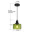 2-Light Vintage Pendant Lights Kitchen Island, Glass Kitchen Pendant Lighting-1007335694