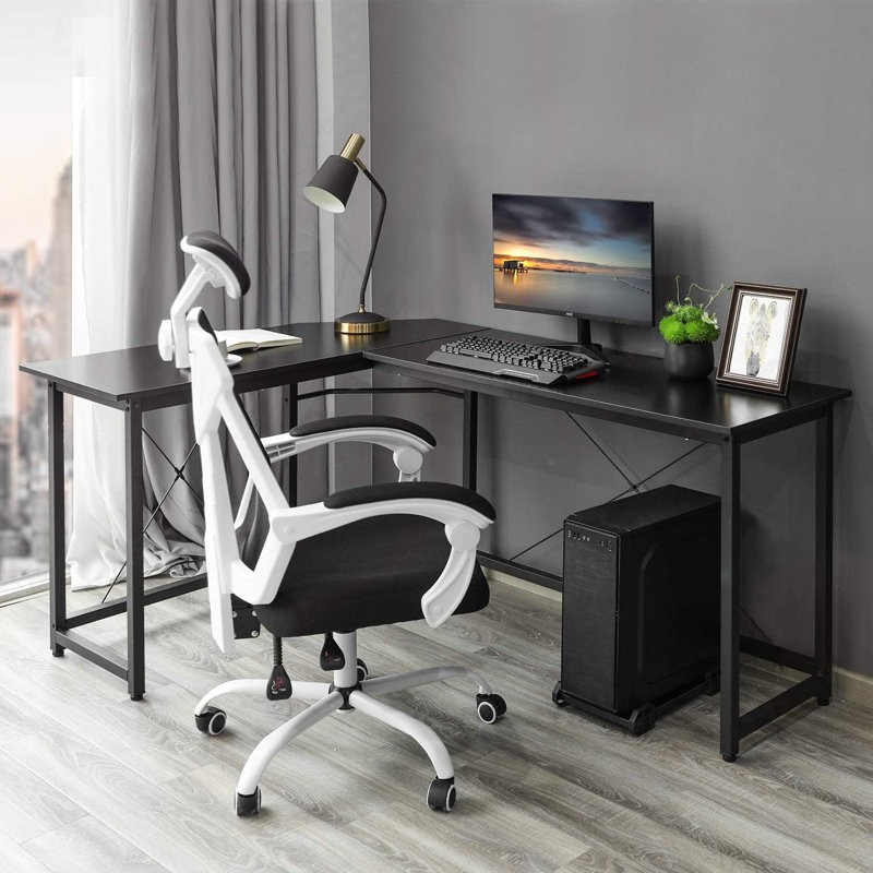 Majoch Adjustable L-Shaped Computer Desk