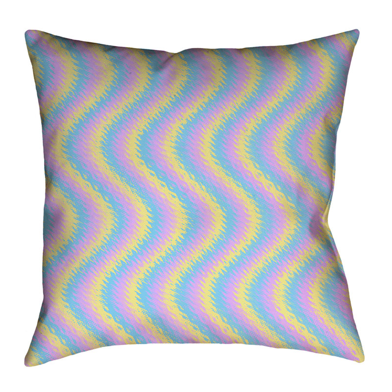 Coussin Katelyn Elizabeth, 16 po x 16 po, Pastel, Polyester