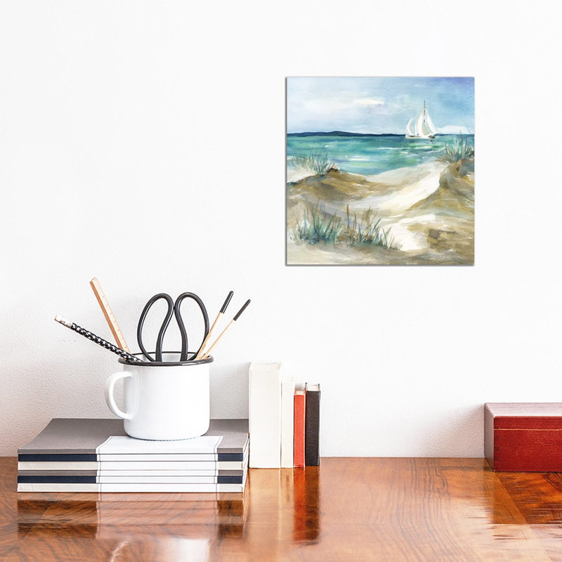 Come Sail Home by Carol Robinson - Print on Canvas, 30.48 cm H x 30.48 cm W, Wrapped Canvas
