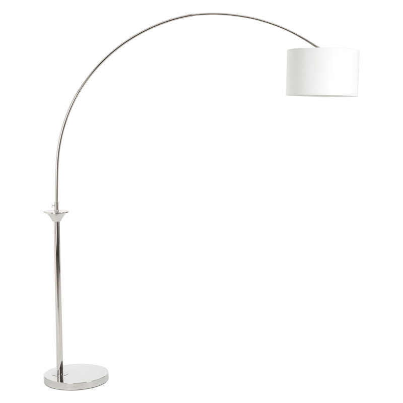 213cm Satin Arched Floor Lamp