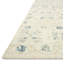 Tapis ivoire en laine crocheté à la main à motif floral Mcclelland-1011299327