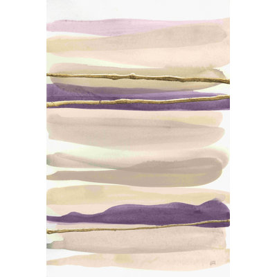 Doré améthyste II gris / mauve