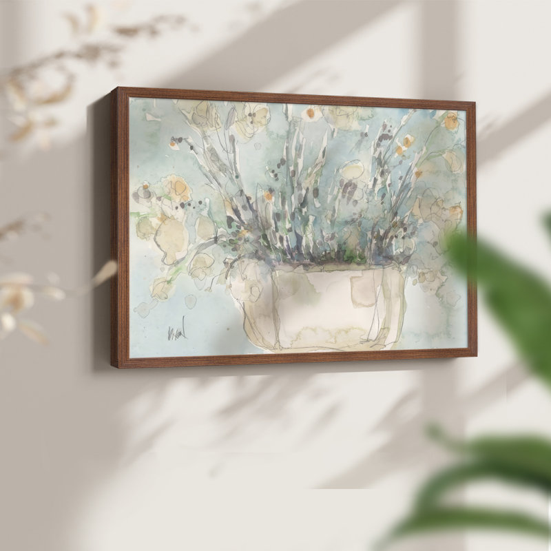 Plateau de table II - Impression encadrée - Restickable, H 16 po x l 20 po, Noyer