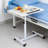 White Movable Desk