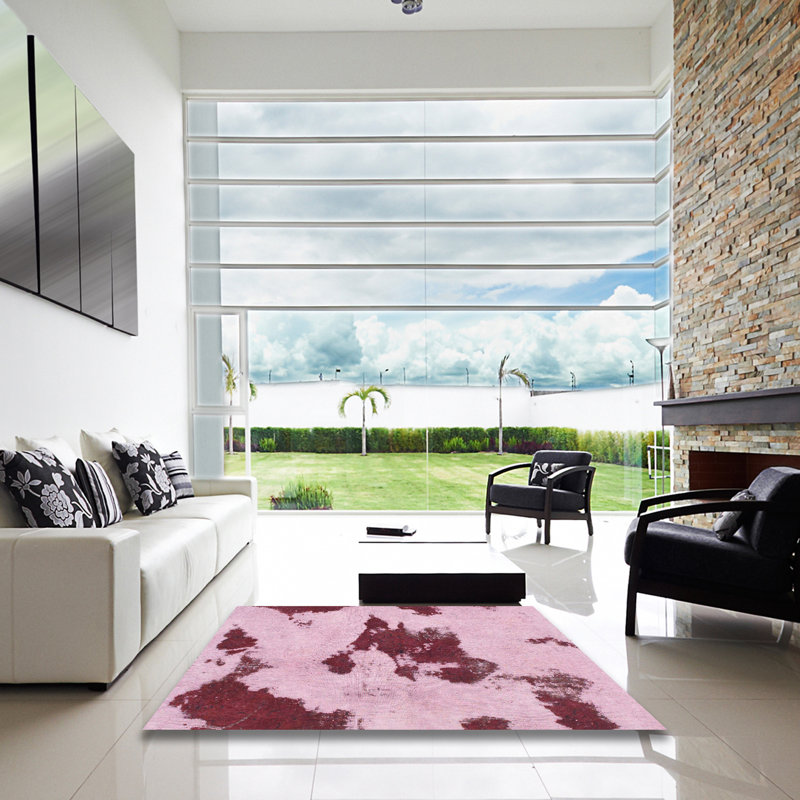 Abstract Indoor Rug, Square 7'