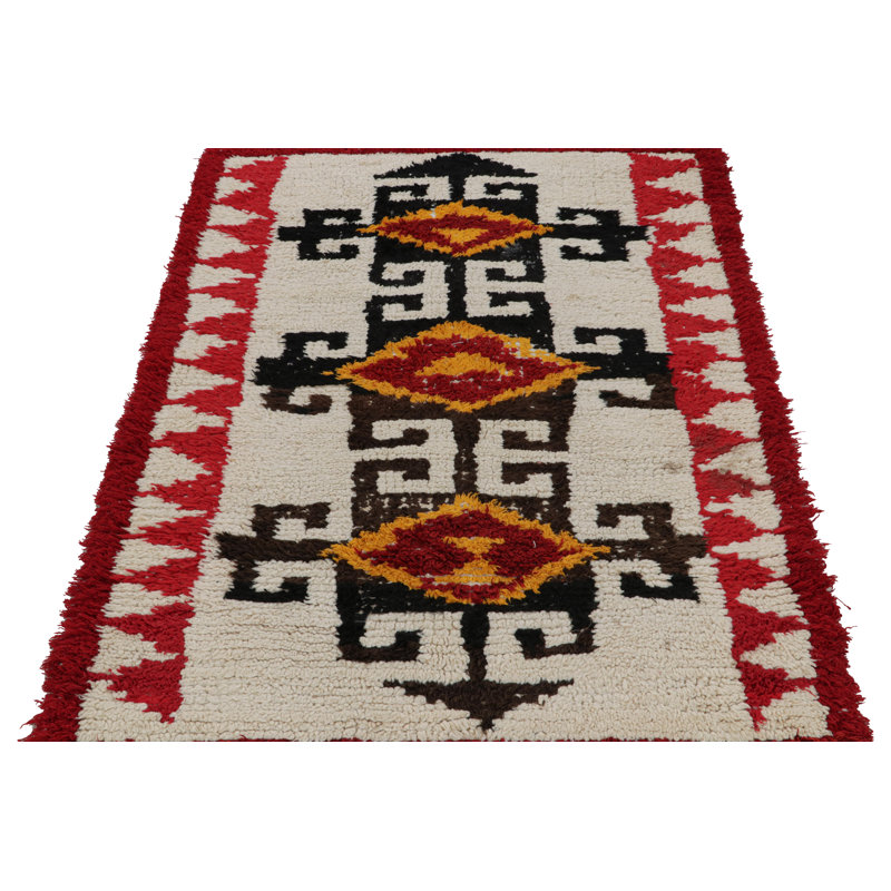 One-of-a-Kind 3'9" x 5'10" Hand Knotted Area Rug