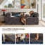 Canapé-lit modulaire de 80 po Modern-761633987