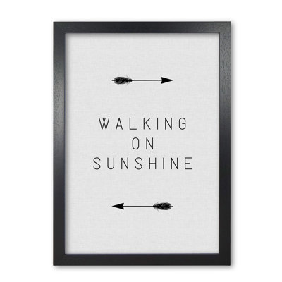 Walking On Sunshine - Print