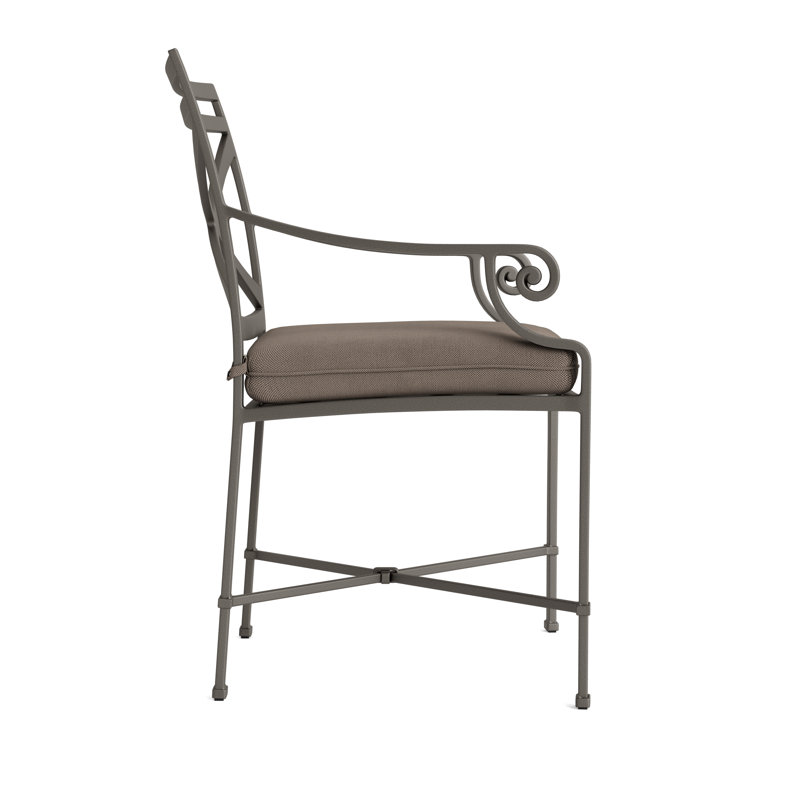 Venetian Outdoor Lounge Chair, Fusion Clay, Mica