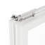 Porte de patio pliante en aluminium à 3 panneaux de 96 po de largeur KaMic VersaFold-115270056-92194946-92194948