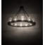Plafonnier semi-encastré 12 lumières 42 po Loxley
