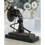 Sculpture Shalisa Skeleton Warrior avec bouclier et lance