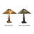 CHLOE Lighting FIRMAN Tiffany-Style 2-Light Mission Table Lamp 16" Shade