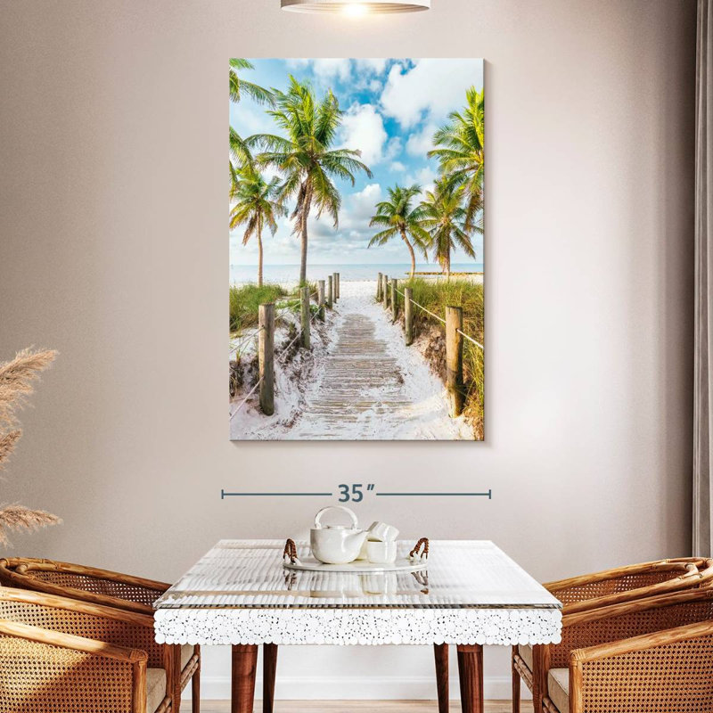 Aime To The Beach, 51" H x 34" W