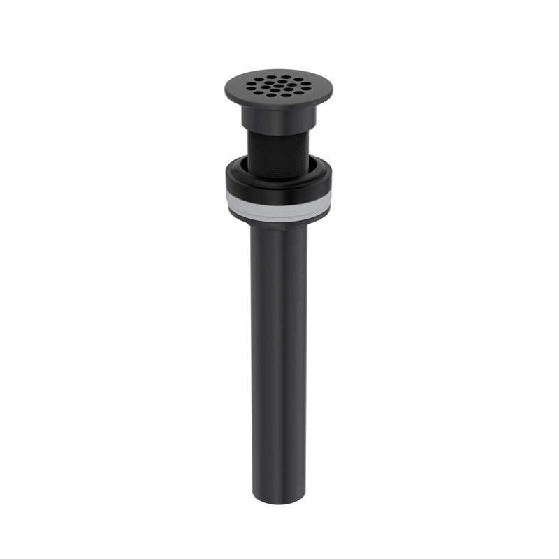 Rohl Lavatory Grid Drain Without Overflow, Matte Black