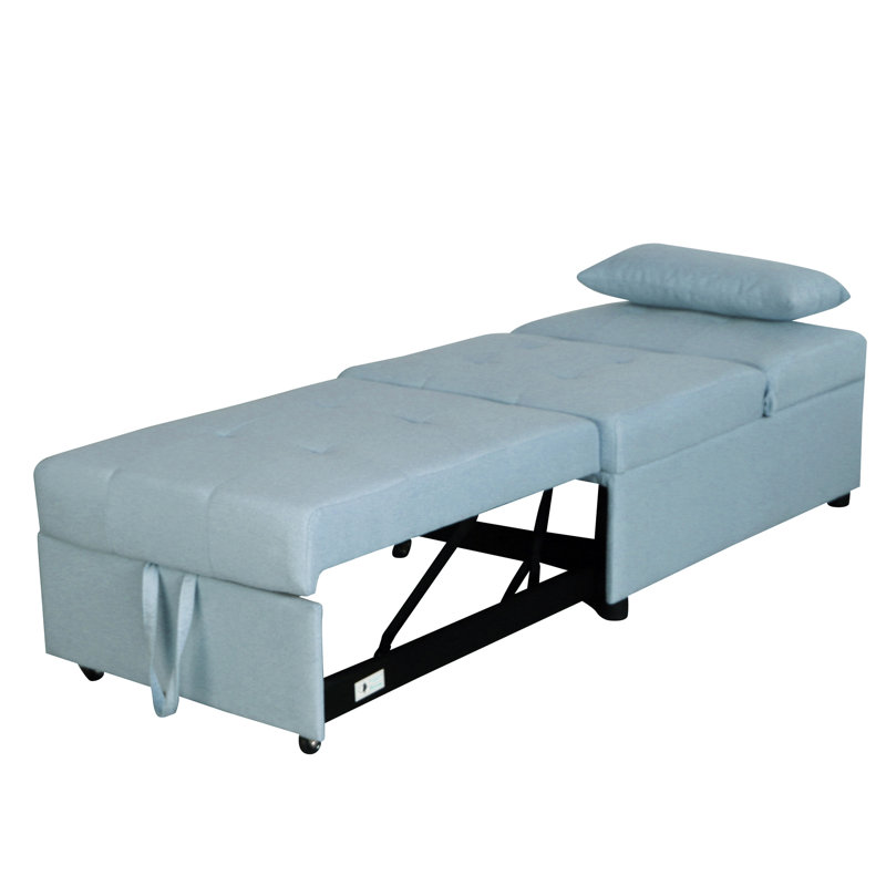 Folding Bed In - Multifunctional For All Settings Convert To , Lounge Chair, Single User- & Space Feature Easy Assembly Required Ergonomic Reliable Construction 264lbs Weight Capacity Anywhere Design
