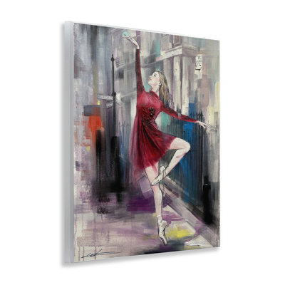 Plaque murale Ballet on City Street, design par Lucille Lee