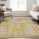 Premium Machine Washable Prisco Gold Rug