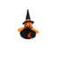 «Happy Jack O''lantern» rond noir (paquet de 8)