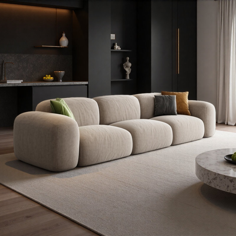 Canapé Minimalist Living, 4, H 27,56 po x l 125,98 po x P 39,37 po