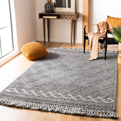 Powell Hand Tufted Performance Geometric Rug