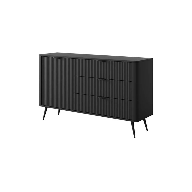 Stewartstown 138cm Sideboard, Black
