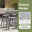 Vidaxl Garden Bar Set 6 Pcs HDPE-117955438