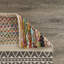 Tapis gris tissé à plat à la main style sud-ouest Izatt-2055712865
