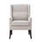 High-Back Polyester Upholstered Accent Armchair with Sinuous Springs-1473778335
