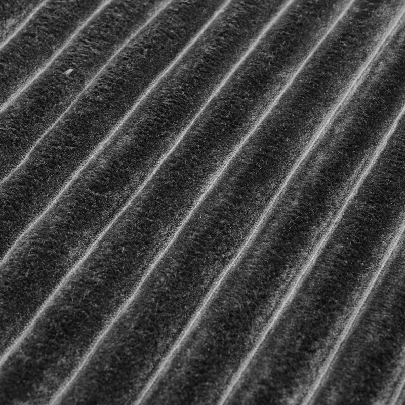 Canapé modulaire en L 105 po, Orienté à gauche (vu de face), Noir