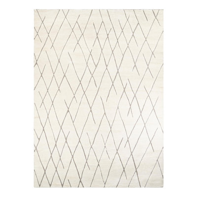 Tureka Hand-Knotted Wool Geometric Area Rug