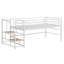 Lit mezzanine moyen avec escalier de rangement-979422252
