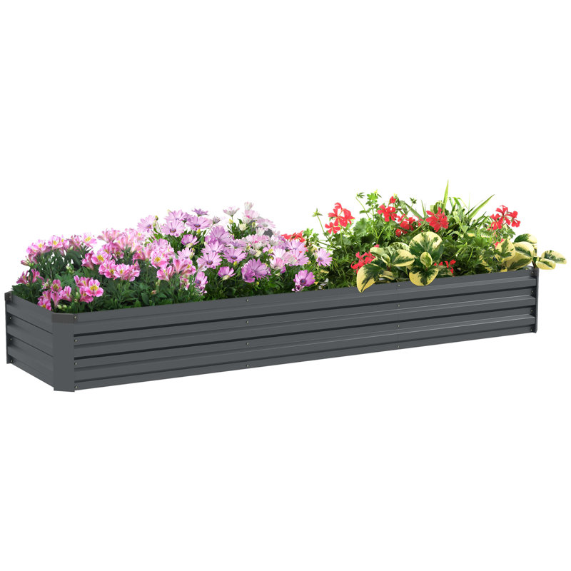 Bukurie Metal Raised Garden Bed