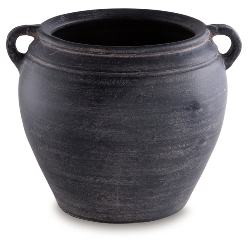 Ashly Vase, Black