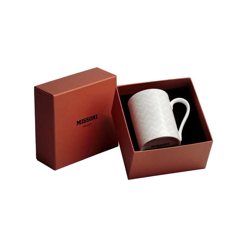 Zig Zag Bone China Coffee Mug