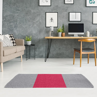 Chenille Striped Indoor Rug