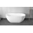 Free Standing Tub 59" x 30" Deep Soaking Bath Tub  Acrylic Freestanding Bathtub J25 Stand Alone Tub