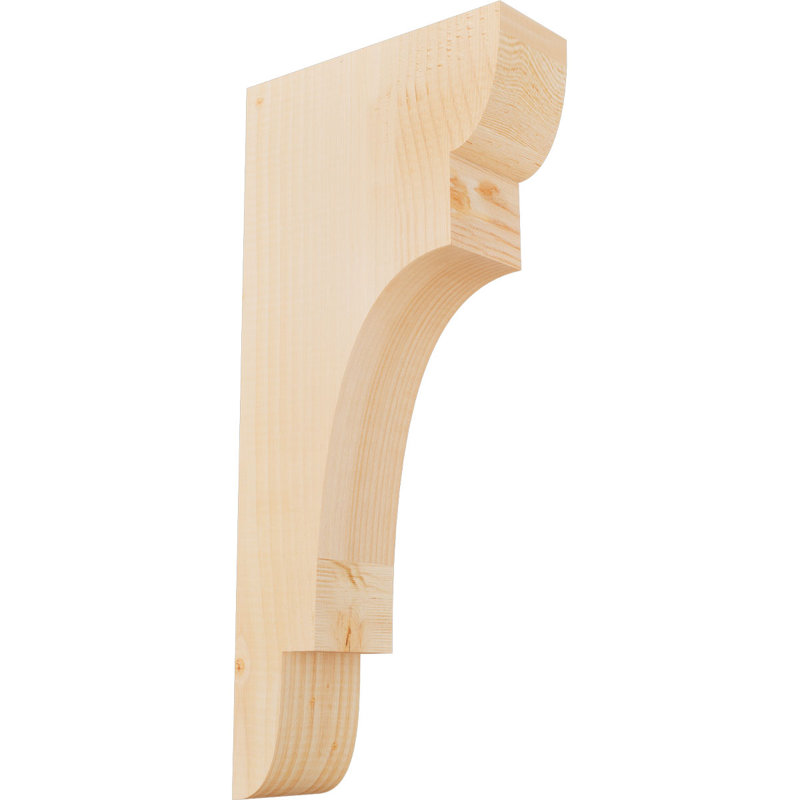 New Brighton Corbel, H 22 po x l 3,5 po x P 10 po, Lisse, Sapin de Douglas