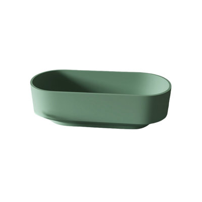 Ensemble de douche et baignoire simple en pierre artificielle H 21,2 po l 67 po Simple
