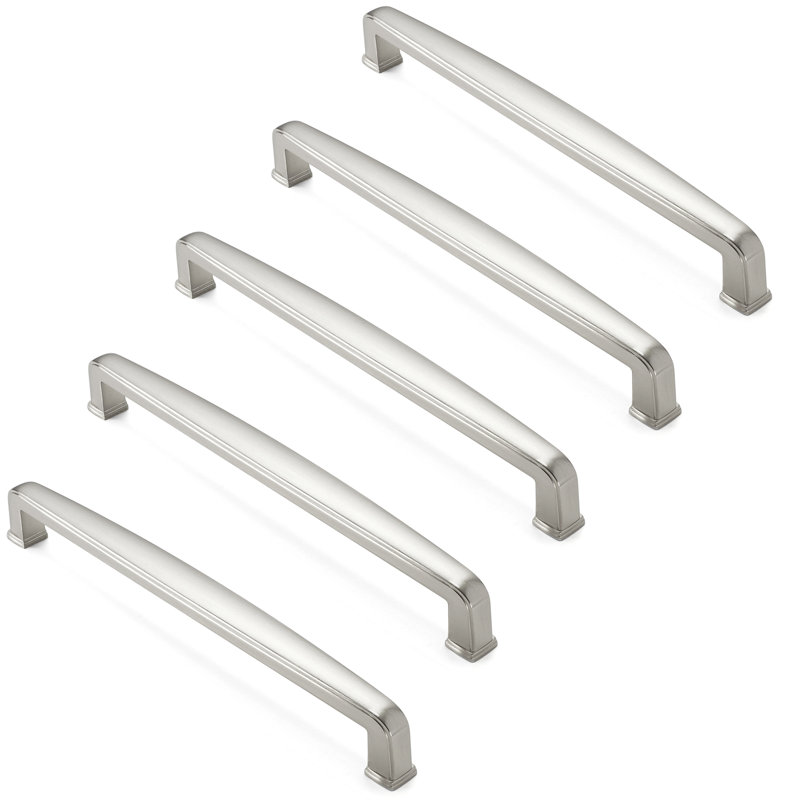 7.5" Center Cabinet Handle Pull Multipack, Satin Nickel