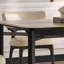 Ensemble de table de salle à manger rectangulaire de style français de luxe-106496059