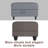 Tomario 25'' Fabric Storage Ottoman-527960821