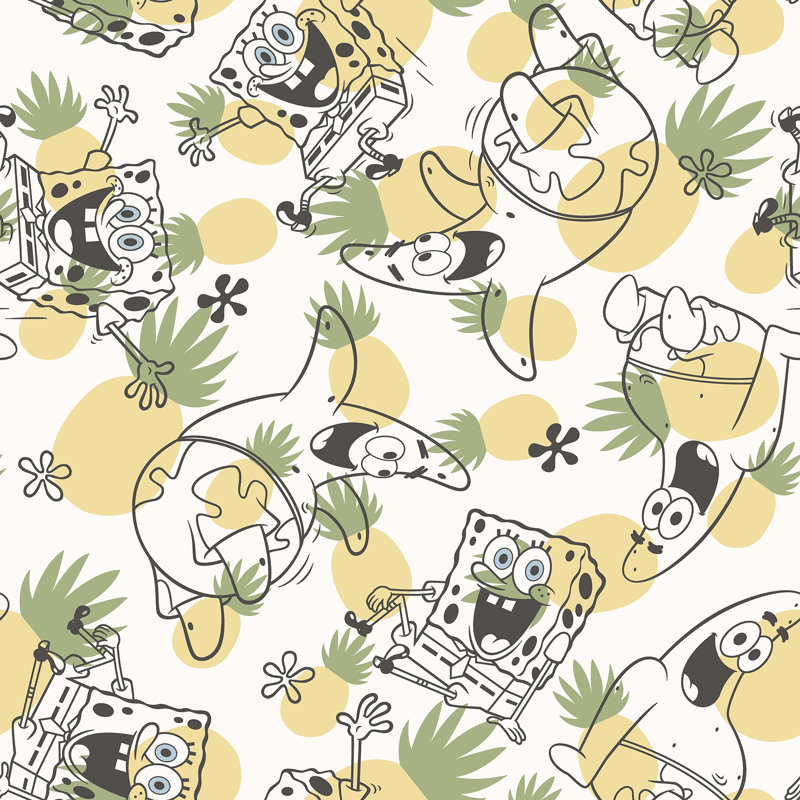 Papier peint adhésif SpongeBob SquarePants