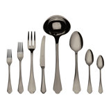 Dolce Vita Flatware Set - 43 Pieces - Stainless Steel